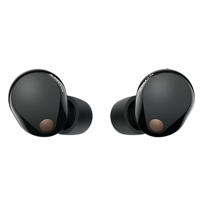 אוזניות אלחוטיות Sony WF-1000XM5S - צבע שחור שנתיים אחריות עי ידי היבואן הרשמי