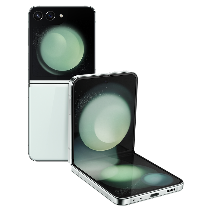 טלפון סלולרי Samsung Galaxy Z Flip 5 256GB 8GB RAM SM-F731BE - צבע ירוק שנה אחריות עי סאני היבואן הרשמי 