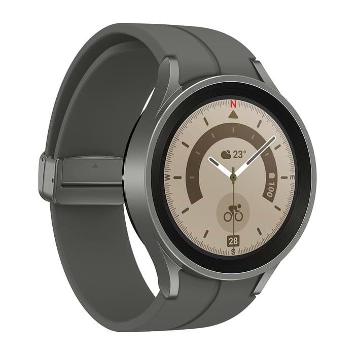 שעון חכם Samsung Galaxy Watch 5 Pro 45mm LTE SM-R920 - צבע אפור טיטניום 