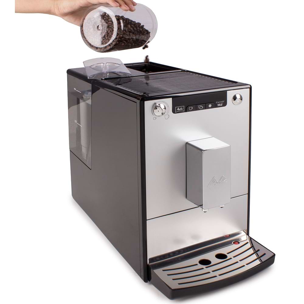 מכונת קפה מליטה סולו צבע כסף Melitta Solo Silver אחריות יבואן רשמי