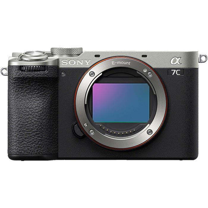 מצלמה דיגיטלית ללא מראה גוף בלבד Sony Alpha 7C II - צבע כסוף שלוש שנות אחריות עי היבואן הרשמי