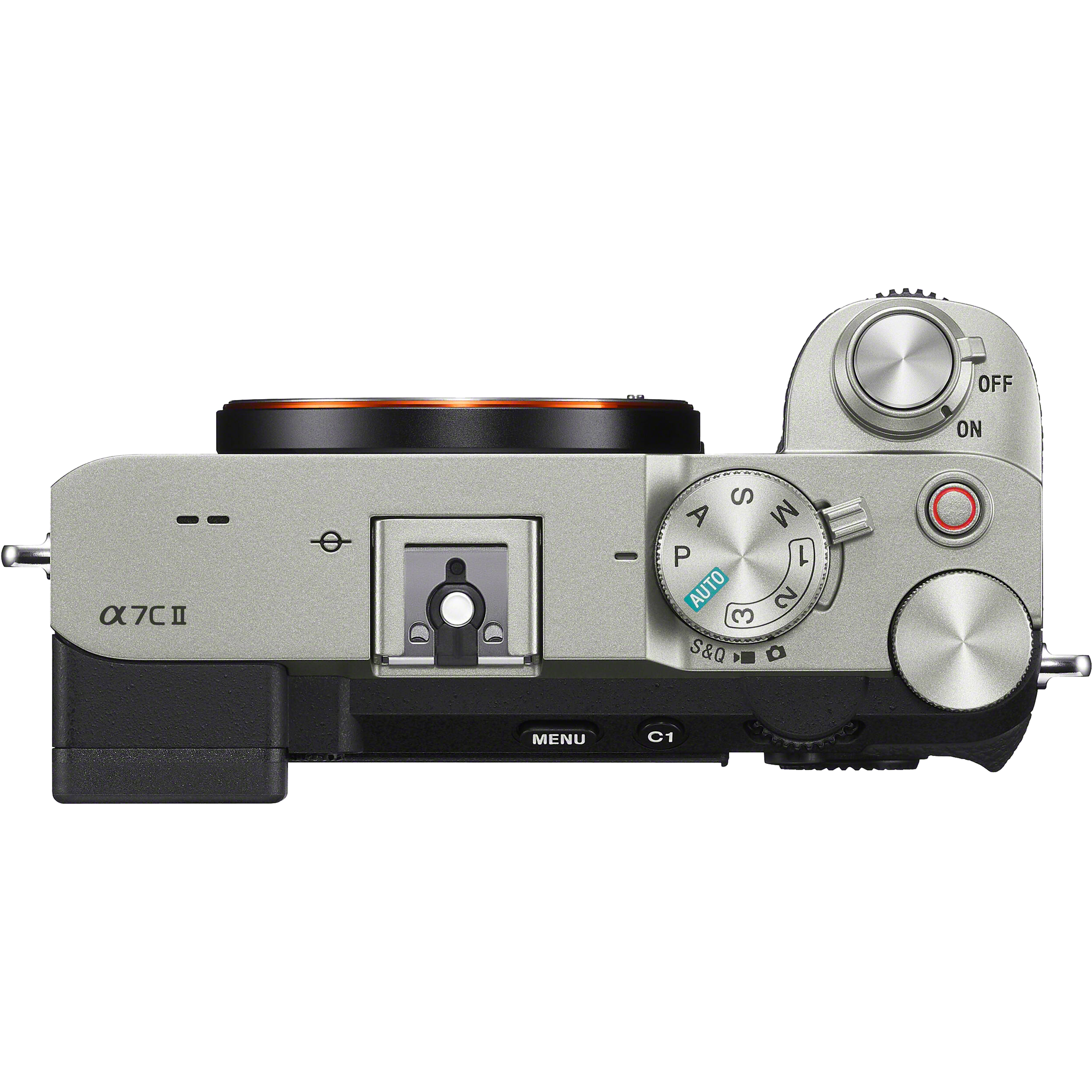 מצלמה דיגיטלית ללא מראה גוף בלבד Sony Alpha 7C II - צבע כסוף שלוש שנות אחריות ע