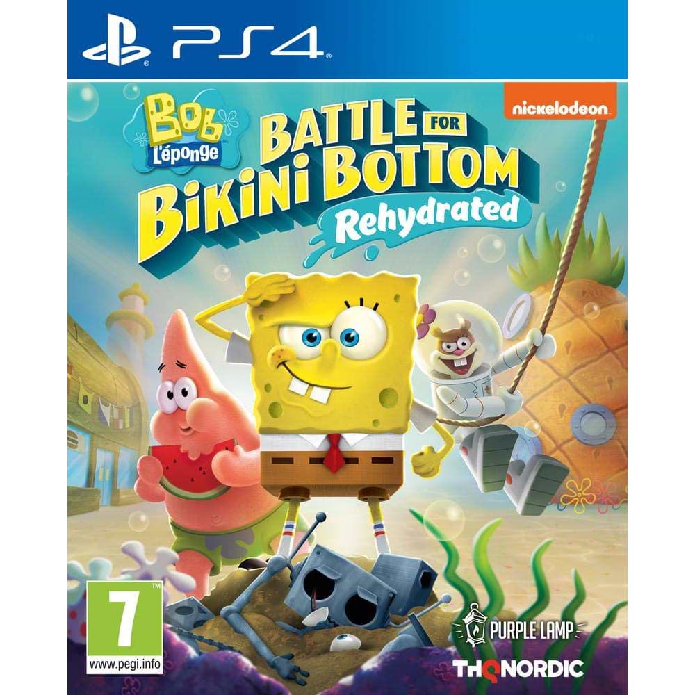 משחק SpongeBob SquarePants: Battle for Bikini Bottom - Rehydrated לקונסולת PS4