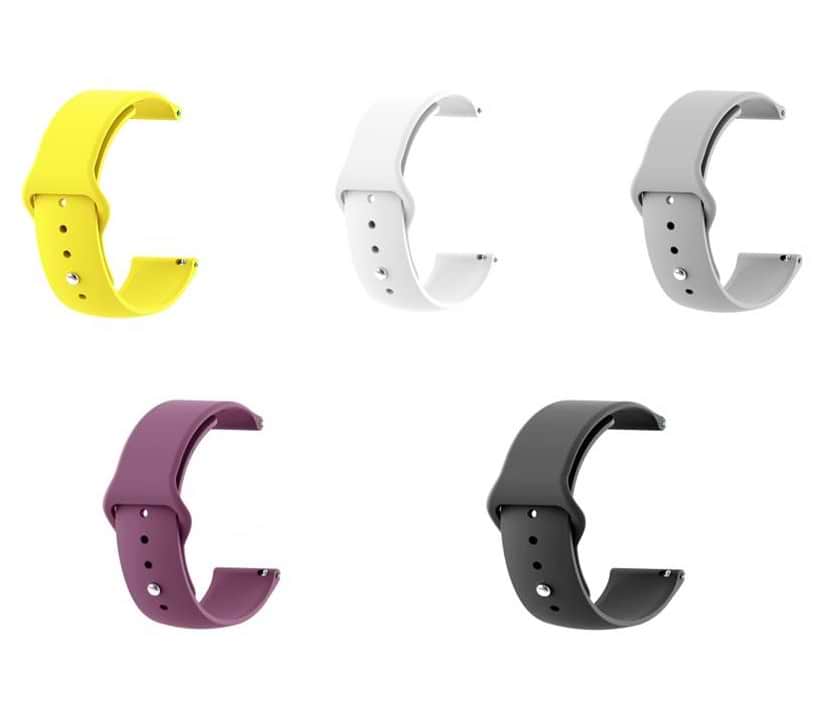Galaxy Watch 5 Color Straps By SUNY
