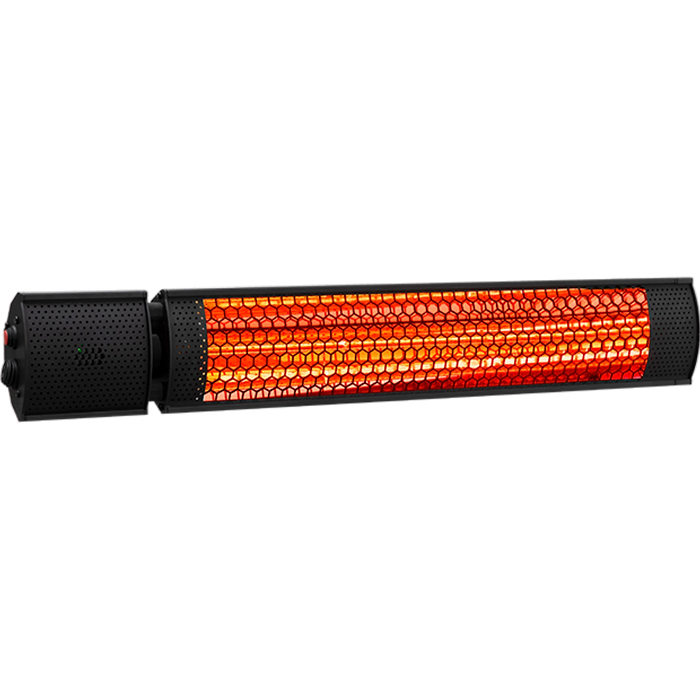 מציאות ועודפים - מקרן חום  אינפרא Colder Sunlight Pro 2000W - צבע שחור אחריות עי היבואן הרשמי