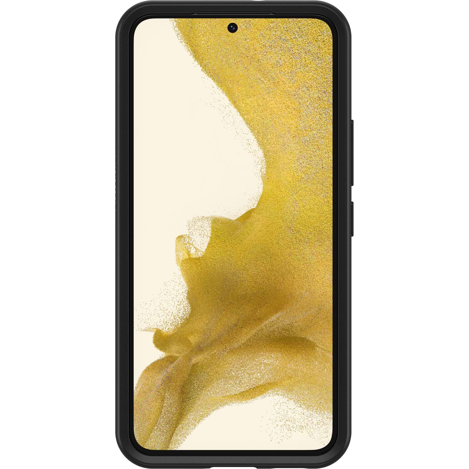 כיסוי Otterbox ל Galaxy S22 דגם Symmetry - צבע שחור שנה אחריות ע