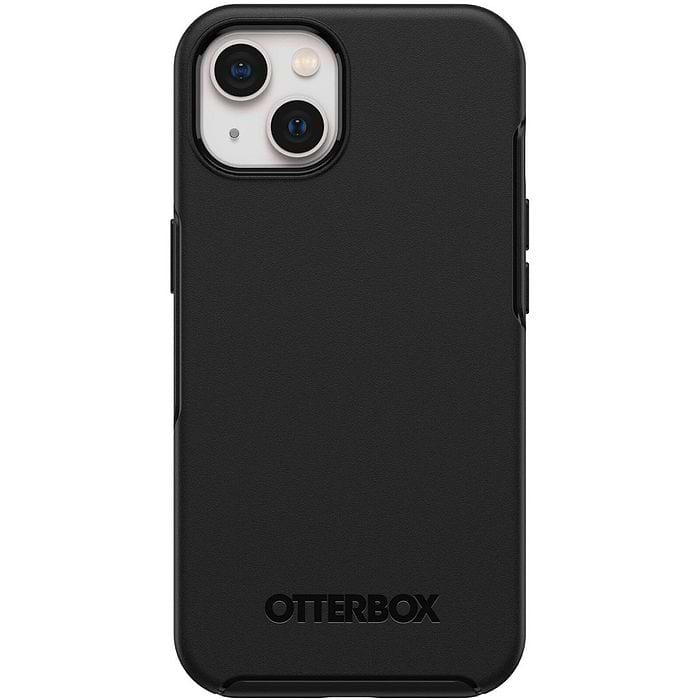 כיסוי Otterbox ל Apple iPhone 13  דגם Symmetry - צבע שחור אחריות לשנה עי היבואן הרשמי