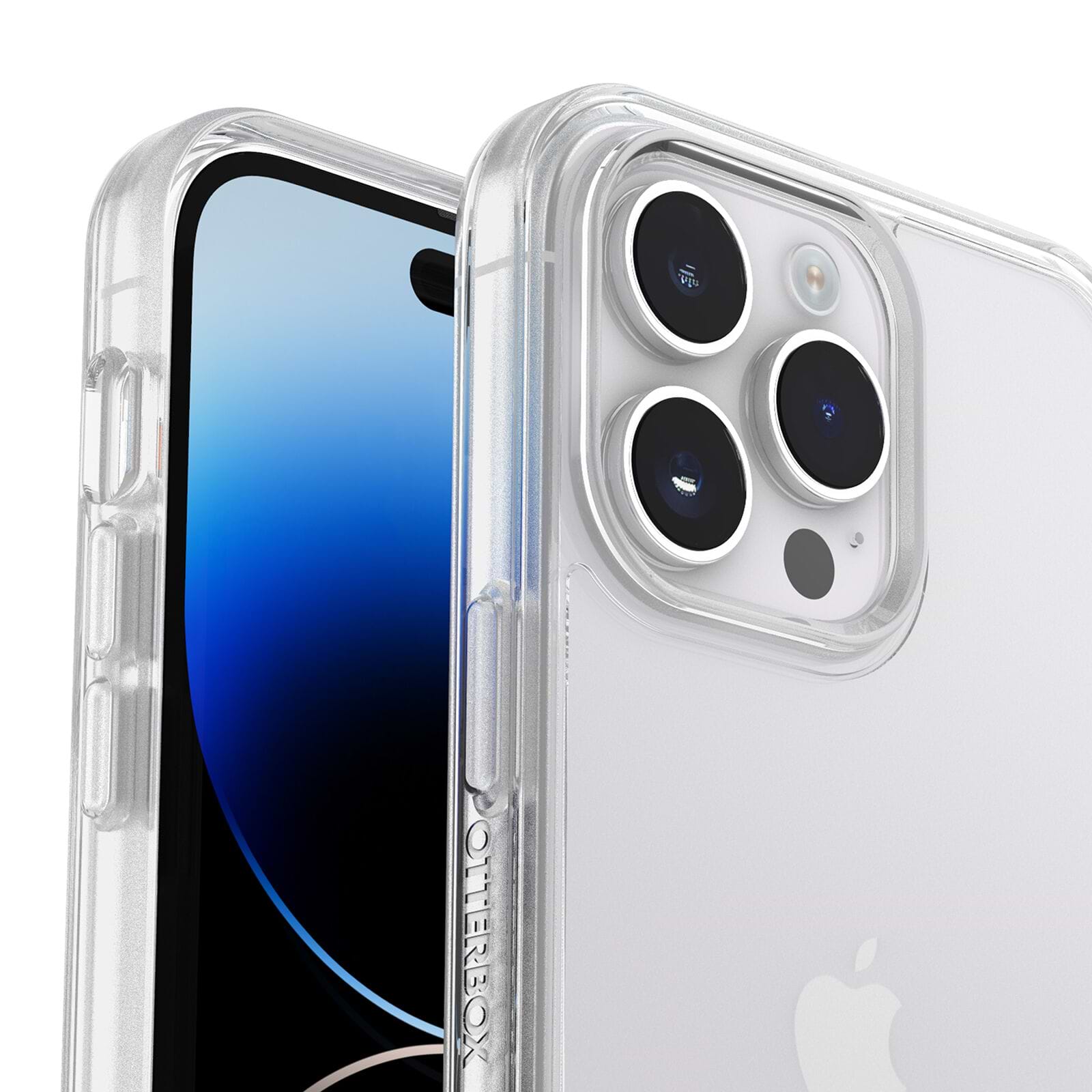 כיסוי Otterboxל Apple iPhone 14 Max דגם Symmetry - שקוף שנה אחריות ע