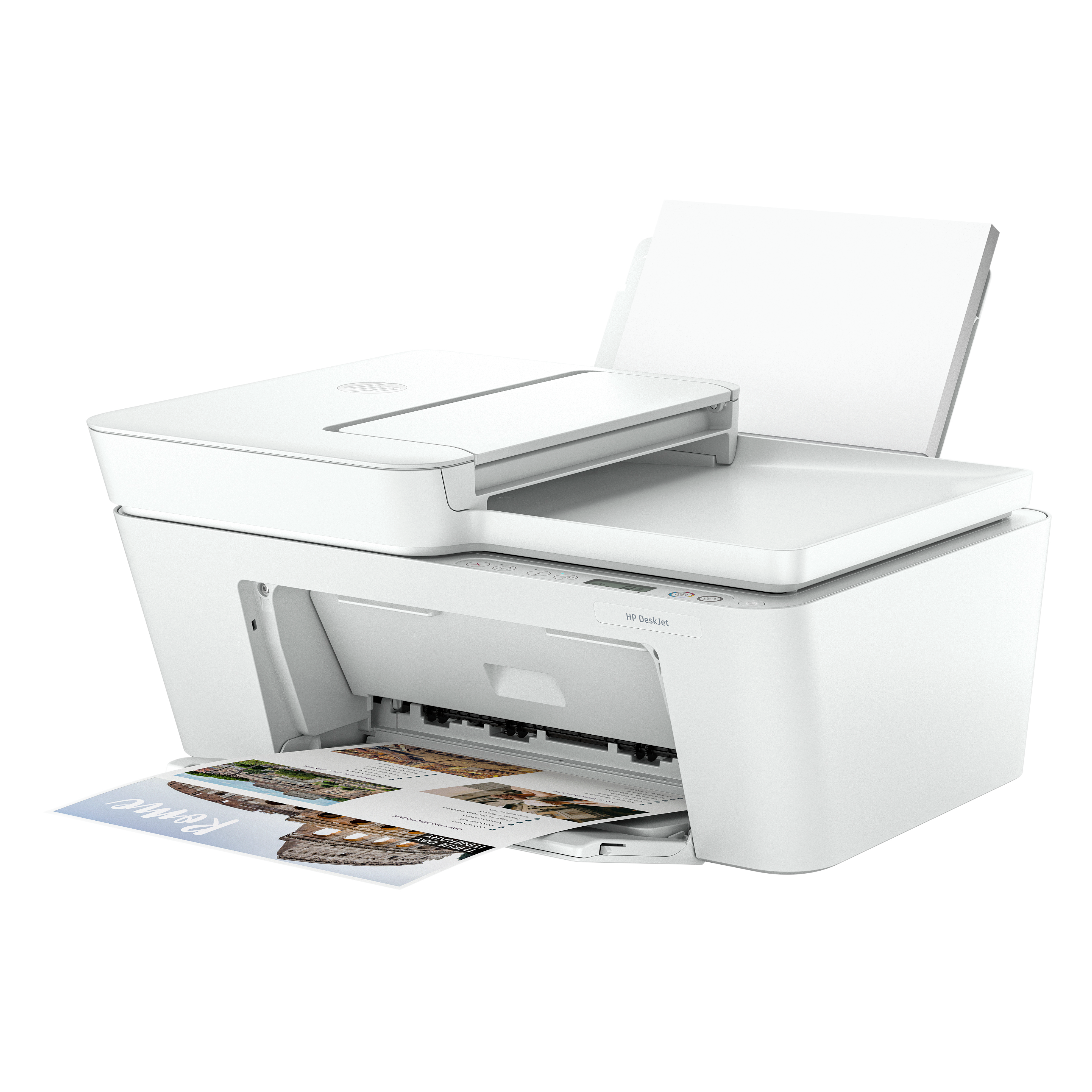 מדפסת אלחוטית משולבת HP DeskJet 4220 All-in-One - צבע לבן שנה אחריות ע