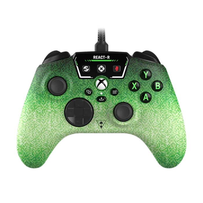 בקר חוטי Turtle Beach React-R למחשב ול-Xbox Series X/S/One - צבע ירוק שנה אחריות עי היבואן הרשמי