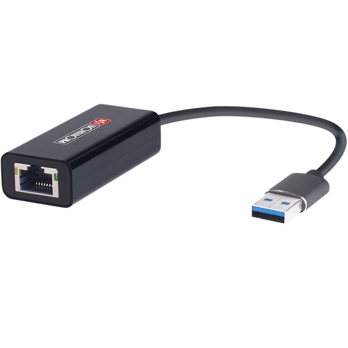מתאם רשת חיבור ProvisionISR USB-Geth USB 3.0 1GB - צבע שחור שנה אחריות עי יבואן הרשמי