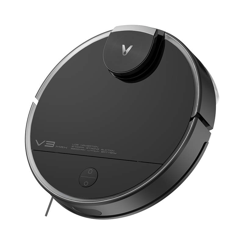 שואב אבק רובוטי חכם Viomi V3 Max שחור  | רונלייט יבואן רשמי