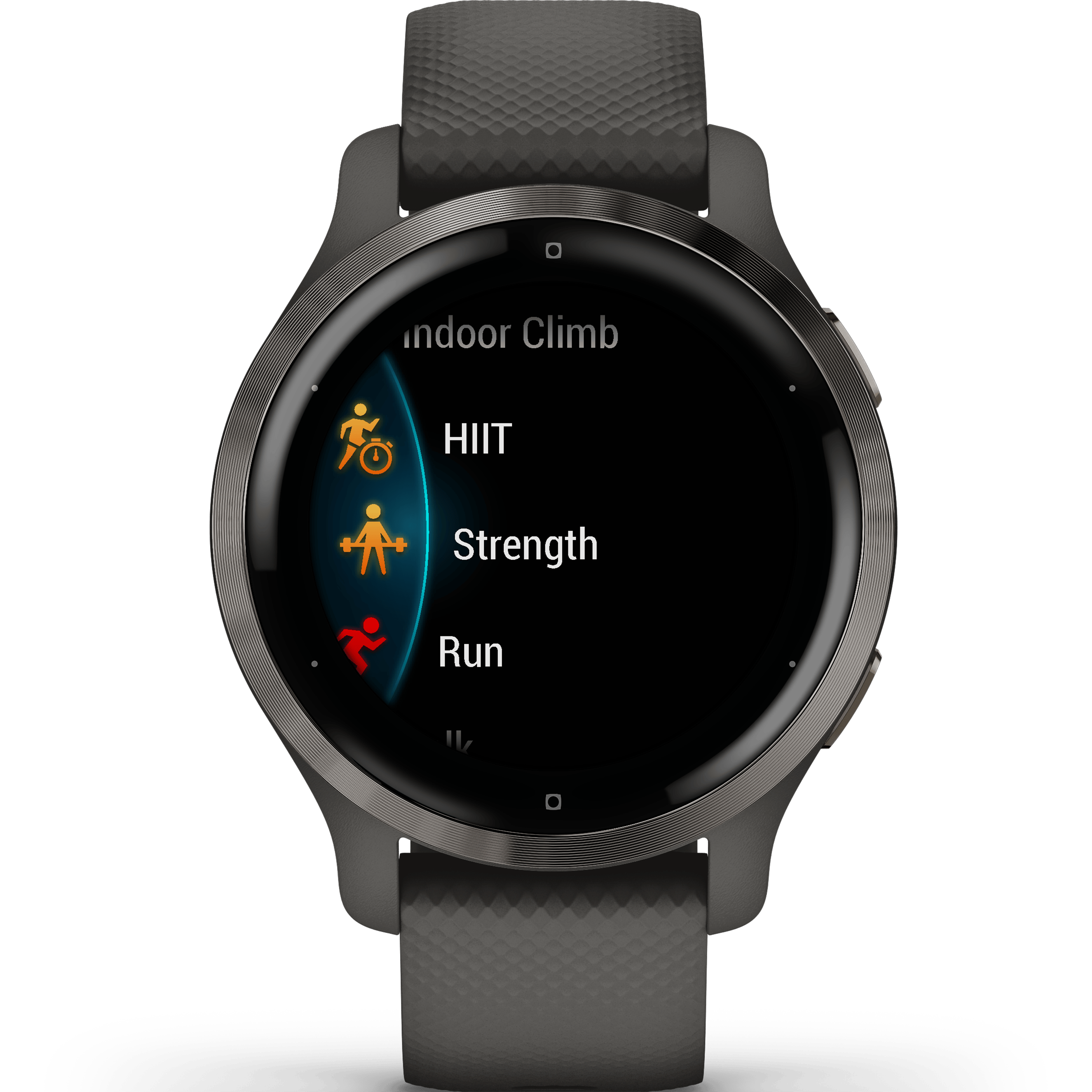 שעון ספורט חכם Garmin Venu 2S GPS 40.4mm - צבע שחור שנתיים אחריות ע