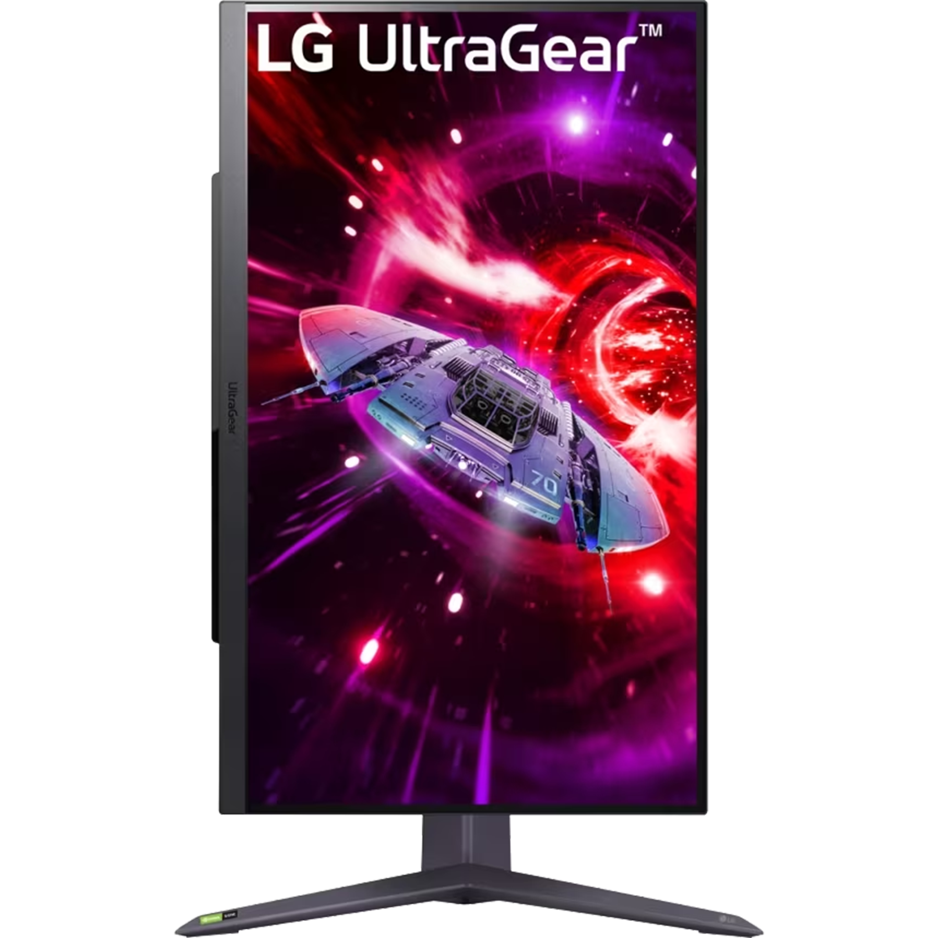 מסך מחשב גיימינג 27'' LG UltraGear 27GR75Q-B G-Sync IPS QHD HDR10 1ms 165Hz - צבע שחור שלוש שנות אחריות ע