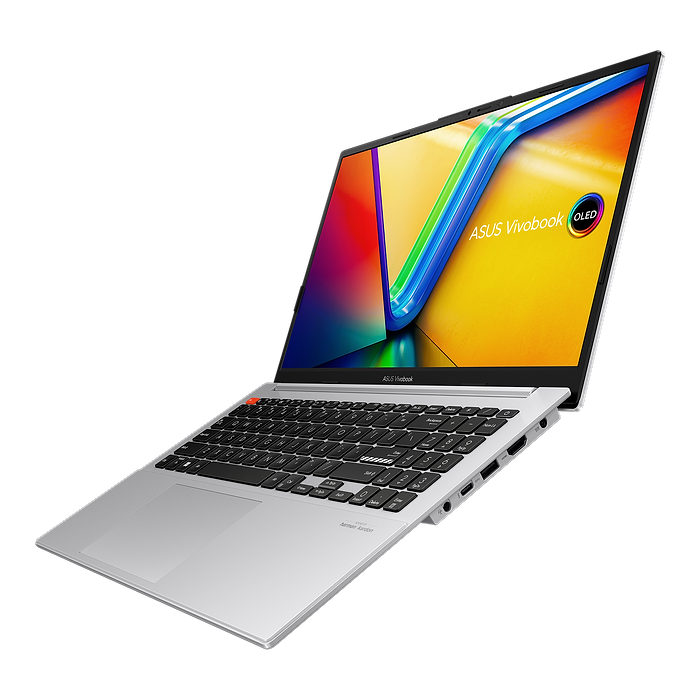מחשב נייד גיימינג Asus Vivobook S 15 OLED K5504VA-MA103W - Core i9-13900H 1TB SSD 16GB RAM Windows 11 - צבע כסוף שנה אחריות עי היבואן הרשמי 