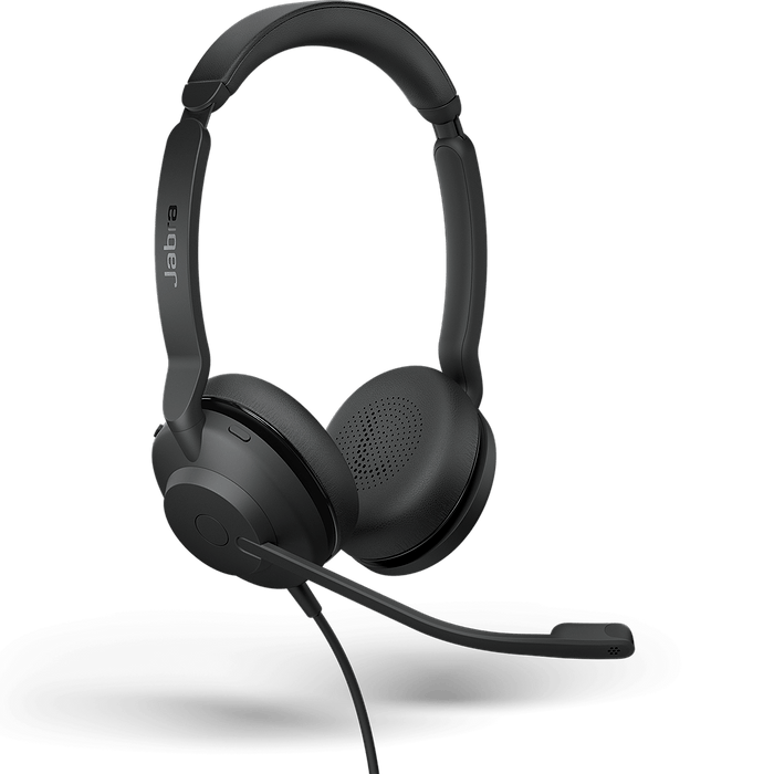 אוזניות חוטיות עם סינון רעשים פסיבי Jabra Connect 4h - צבע שחור שנתיים אחריות עי היבואן הרשמי