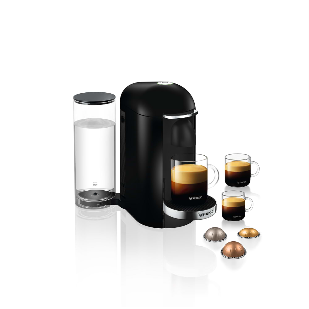 מכונת קפה GCB2 Vertuo Plus Nespresso - צבע שחור אחריות יבואן רשמי