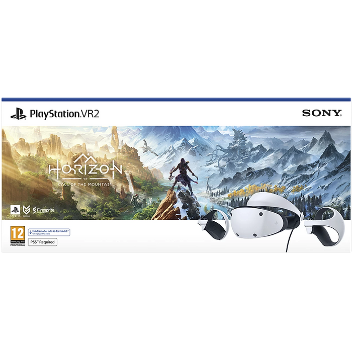 ערכת משקפי מציאות מדומה Sony PlayStation VR2 Horizon Call of the Mountain Bundle - צבע לבן שנה אחריות עי היבואן הרשמי
