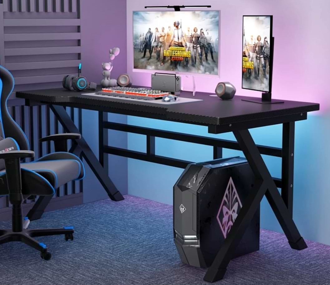 שולחן גיימינג מקצועי דגם GAMER My office