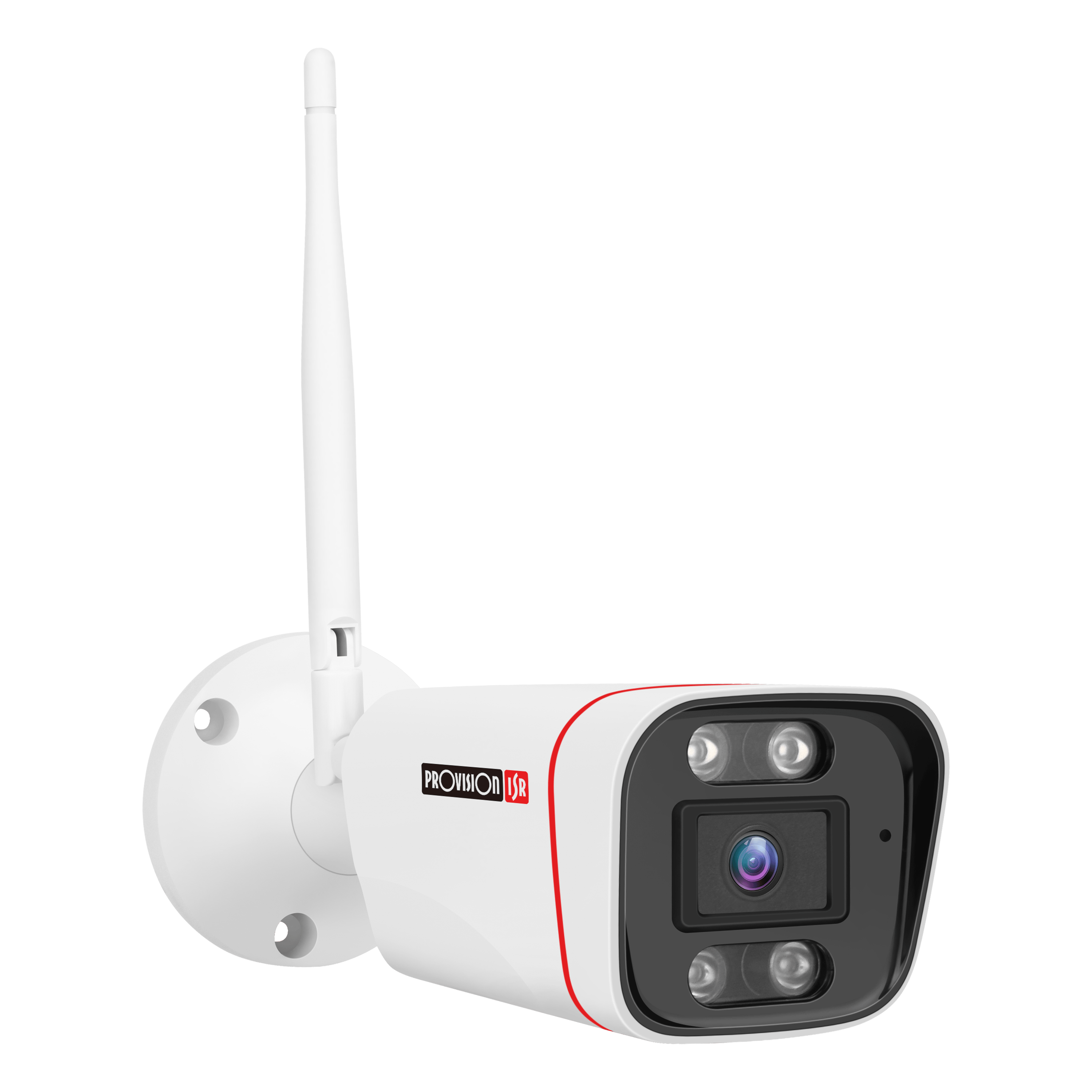 מצלמת אבטחה חיצונית מוגנת מים ProVision FHD 1080P WP-919 V2 - צבע לבן שנתיים אחריות ע