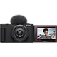 מצלמה דיגיטלית קומפקטית לוולוגים Sony ZV-1F - צבע שחור שלוש שנות אחריות ע