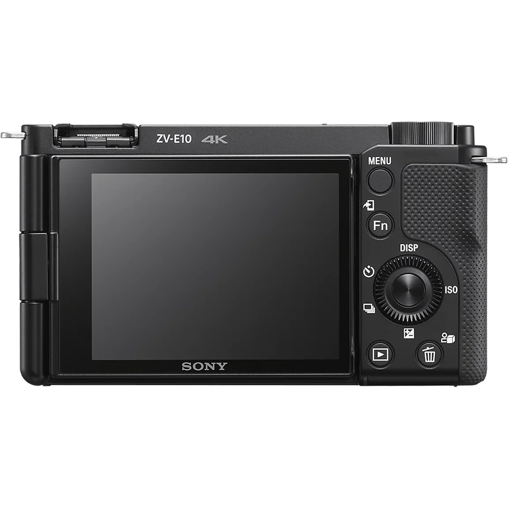 מצלמה דיגיטלית ללא מראה הכוללת עדשה Sony ZV-E10 E PZ 16-50mm f/3.5-5.6 OSS - צבע שחור שלוש שנות אחריות ע