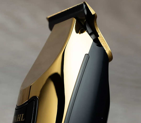 מכונת תספורת נטענת מקצועית סכין T רחבה Wahl Detailer 5 Stars 08171-716 - צבע זהב אחריות ע"י היבואן הרשמי 