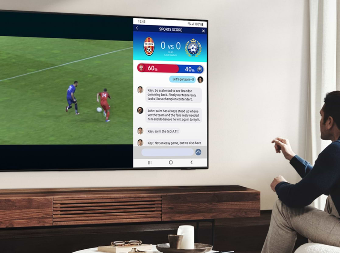 טלוויזיה חכמה 55" Samsung QE55S90C Smart 4K LED - אחריות יבואן רשמי
