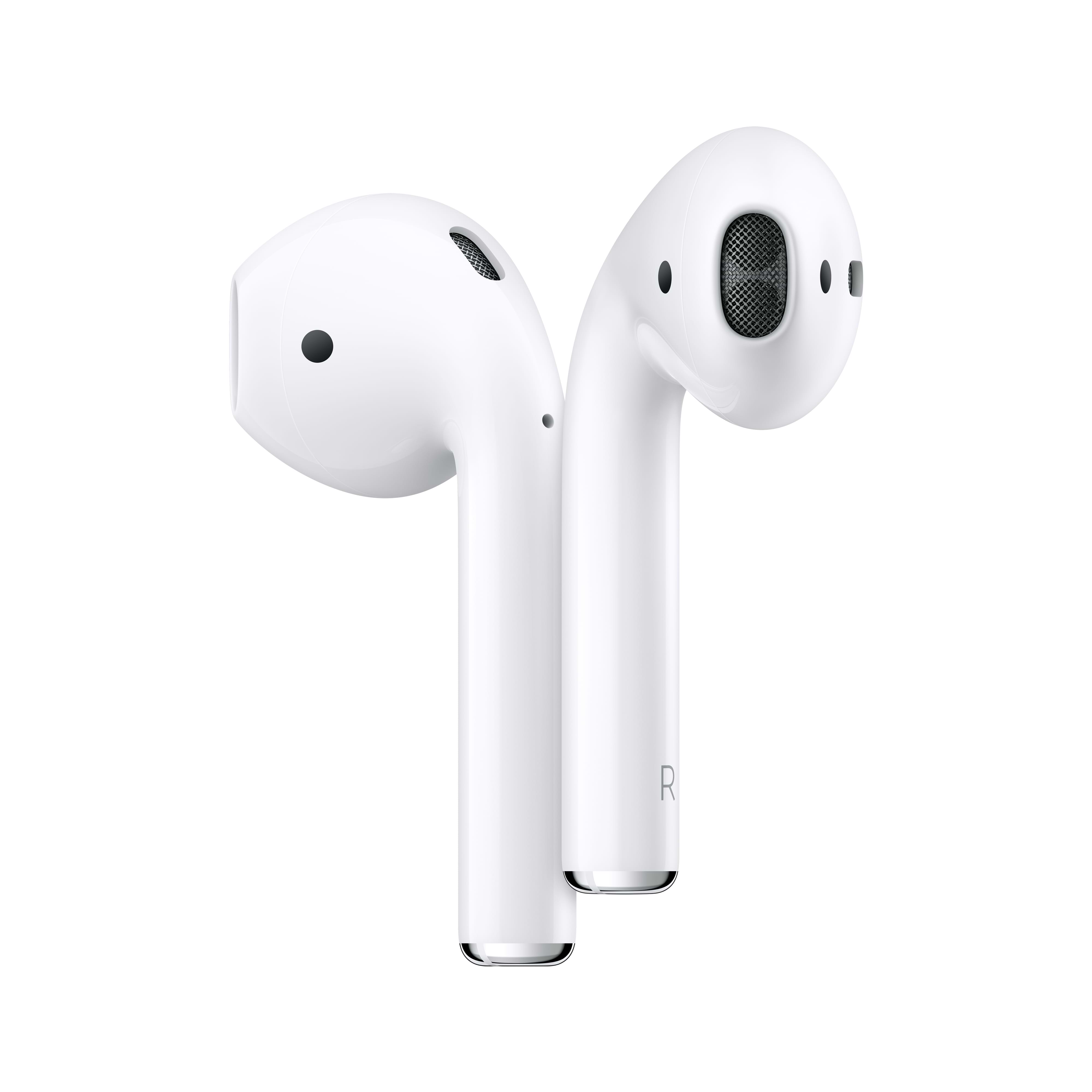 אוזניות אלחוטיות Apple AirPods 2 True Wireless – צבע לבן שנה אחריות יבואן רשמי