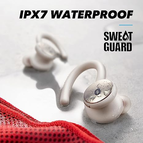אוזניות אלחוטיות Anker Soundcore Sport X10 - צבע לבן שנה אחריות ע"י היבואן הרשמי