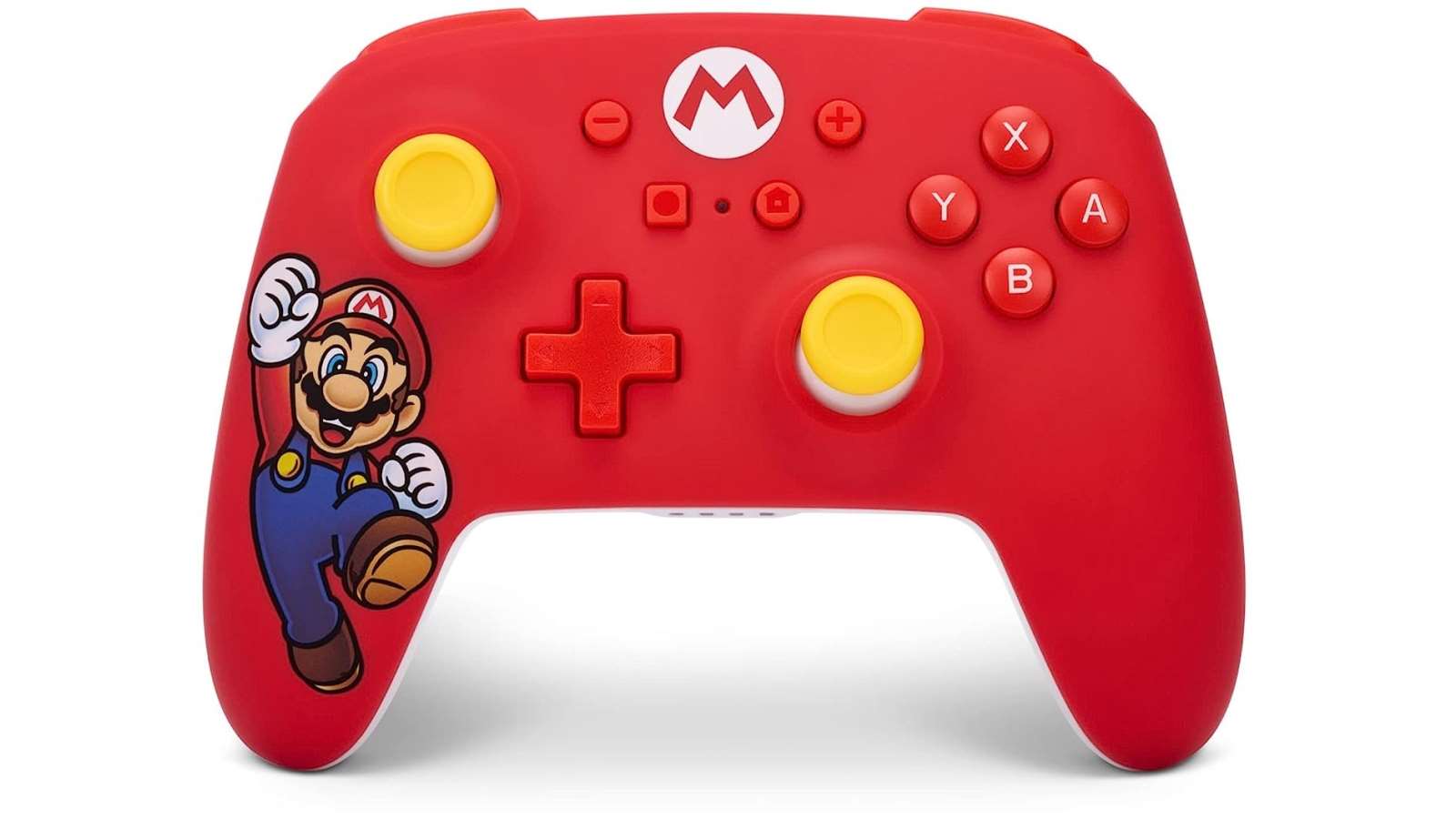 בקר אלחוטי Nintendo Switch Controller Mario - צבע אדום שנה אחריות ע"י היבואן הרשמי