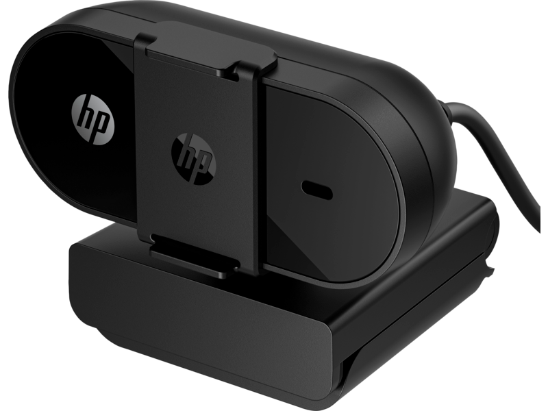 מצלמת אינטרנט HP 320 FHD USB-A Webcam (כולל מיקרופון) - צבע שחור שנתיים אחריות ע"י יבואן הרשמי