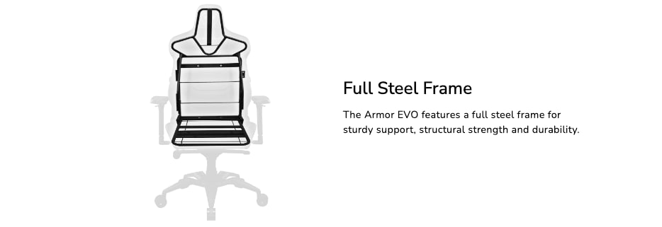 כיסא גיימינג Cougar Armor Evo Royal gaming chair - צבע שחור שנה אחריות ע"י היבואן הרשמי 