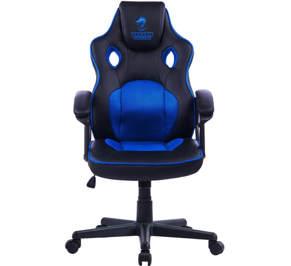 כיסא גיימינג Dragon Combat – צבע כחול שנה אחריות יבואן רשמי 