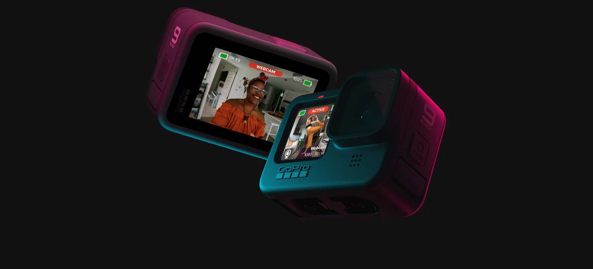 מצלמת אקסטרים GoPro Hero 9 Black - צבע שחור שנתיים אחריות ע"י היבואן הרשמי