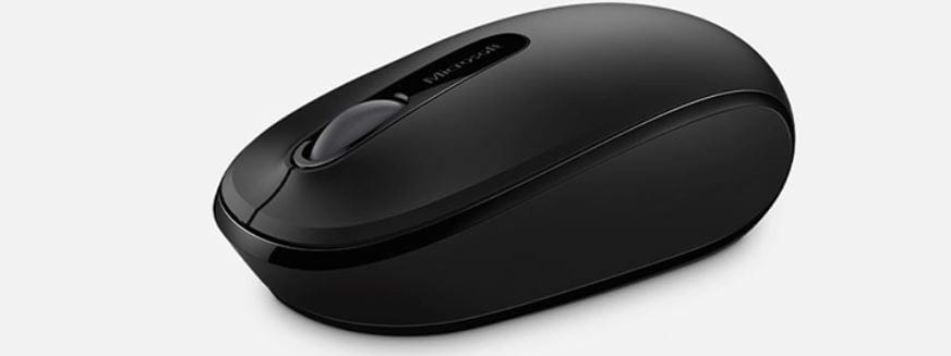 עכבר אלחוטי Microsoft 1850 - צבע שחור שלוש שנות אחריות ע"י היבואן הרשמי