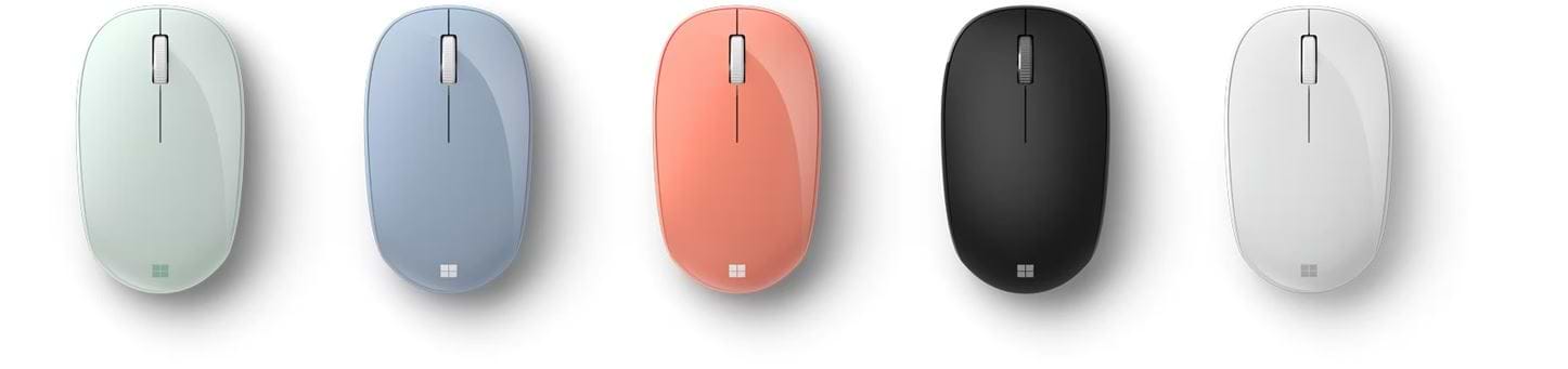 עכבר אלחוטי Microsoft RJN-00007 Bluetooth - צבע שחור שנתיים אחריות ע"י היבואן הרשמי