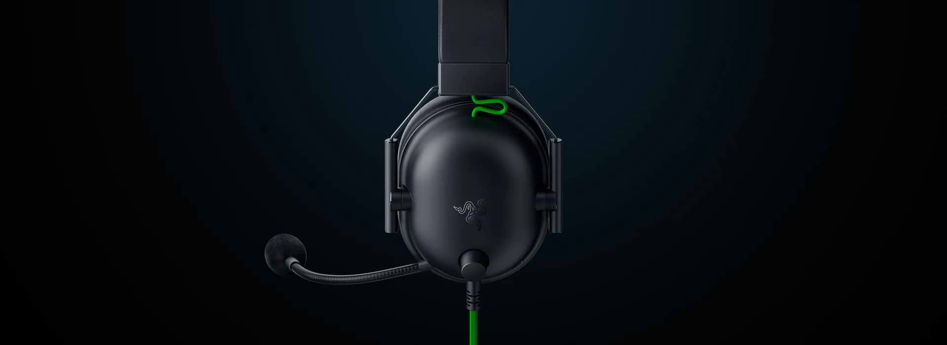 אוזניות גיימינג חוטיות Razer BlackShark V2 USB S.E - צבע שחור שנתיים אחריות ע"י יבואן הרשמי