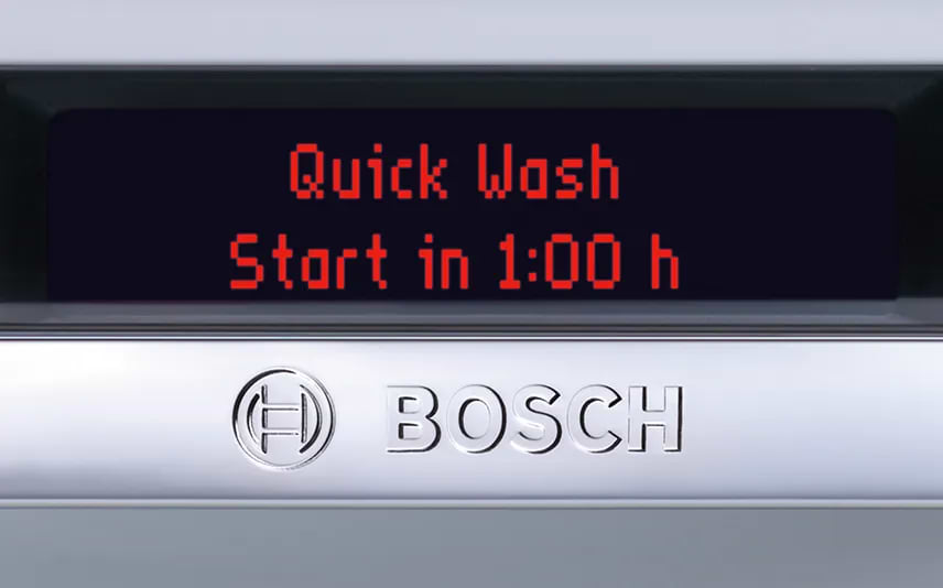מדיח כלים עומד Bosch SMS43D08ME - גימור נירוסטה שנה אחריות