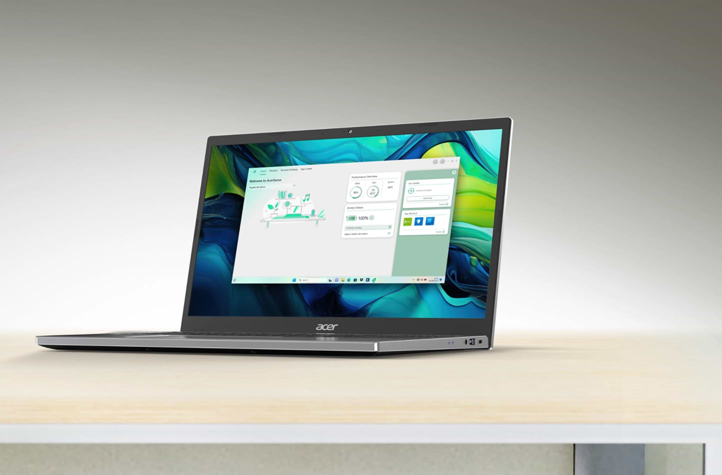 מחשב נייד Acer Aspire Go 15 AG15-31P-36ZZ NX.KRPEC.003 - Core i3-N305 256GB SSD 8GB RAM Windows 11 - צבע כסוף שנה אחריות ע"י היבואן הרשמי