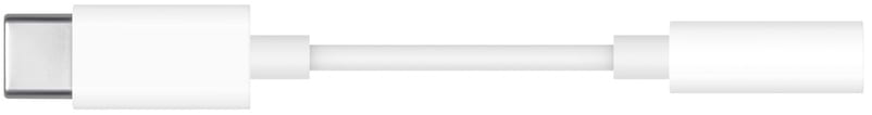 מתאם מקורי USB Type-C לחיבור 3.5 מ''מ מבית Apple - צבע לבן שנה אחריות ע"י היבואן הרשמי