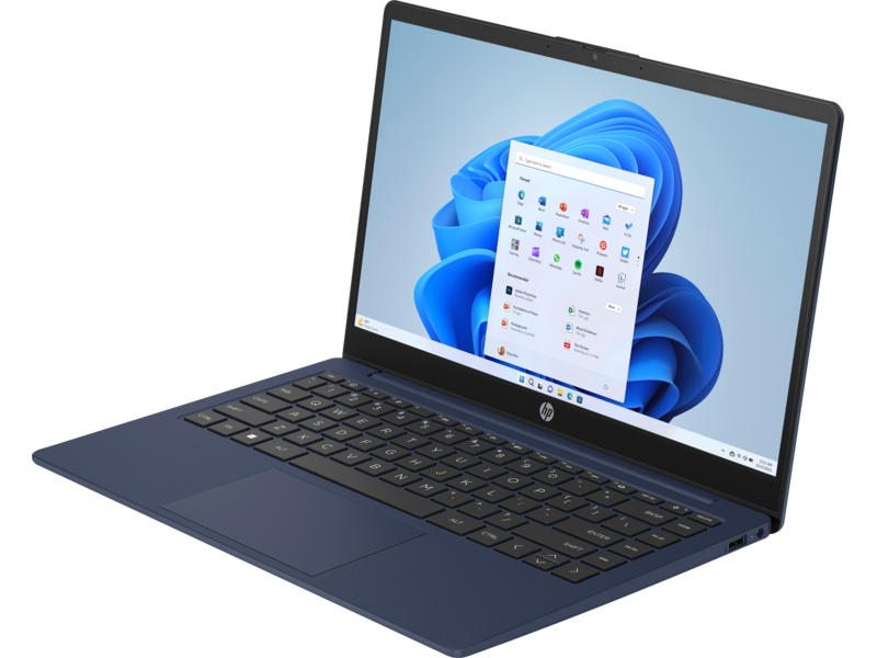 מחשב נייד HP Laptop 14-ep0006nj / 847D5EA - Core i5-1335U 512GB SSD 16GB RAM Windows 11 - צבע כחול שלוש שנות אחריות ע"י היבואן הרשמי