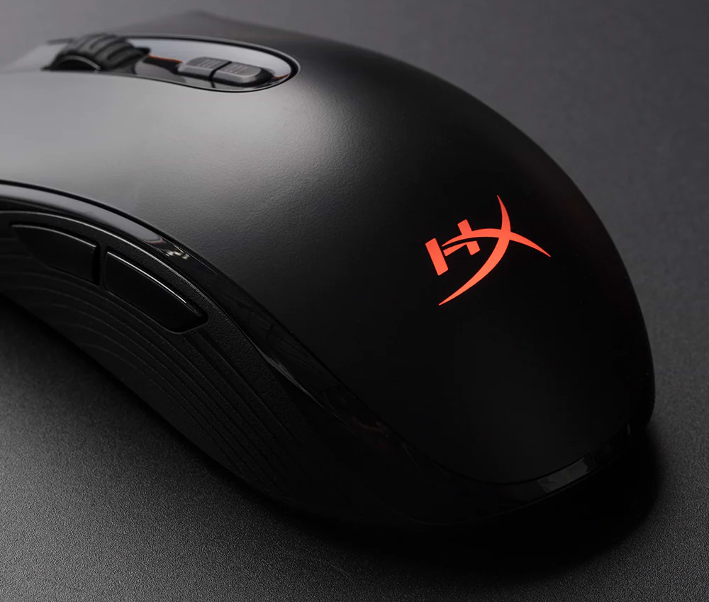 עכבר גיימינג חוטי HyperX Pulsefire Core RGB - צבע שחור שנתיים אחריות ע"י היבואן הרשמי