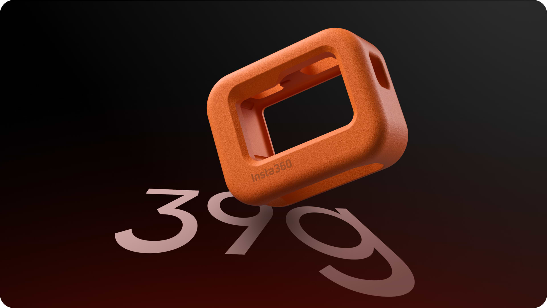 מצוף למצלמות Insta360 Ace/Ace Pro - צבע כתום שנה אחריות ע"י היבואן הרשמי