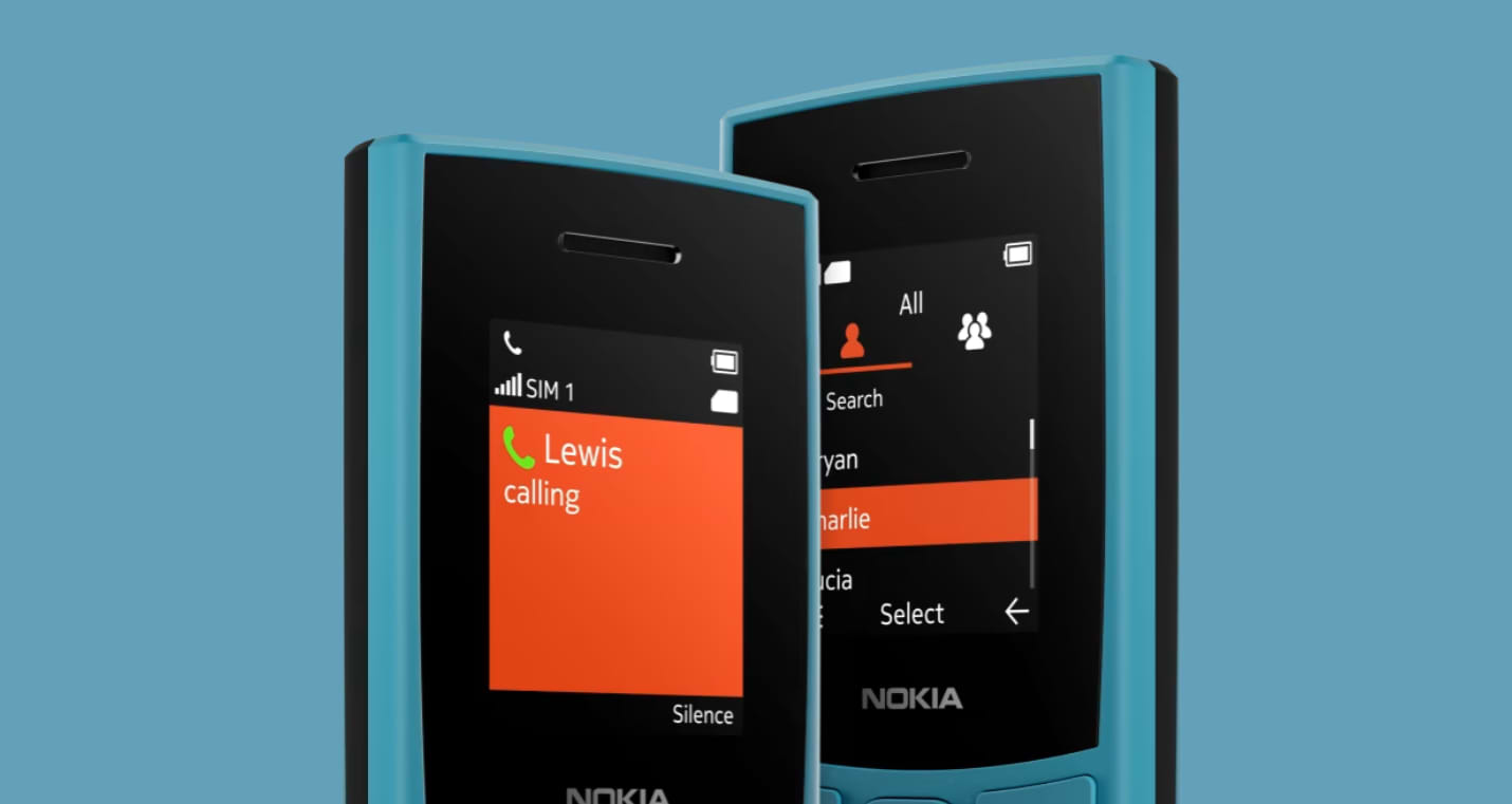 טלפון סלולרי Nokia 105 4G TA-1538 - צבע שחור פחם שנה אחריות ע"י היבואן הרשמי