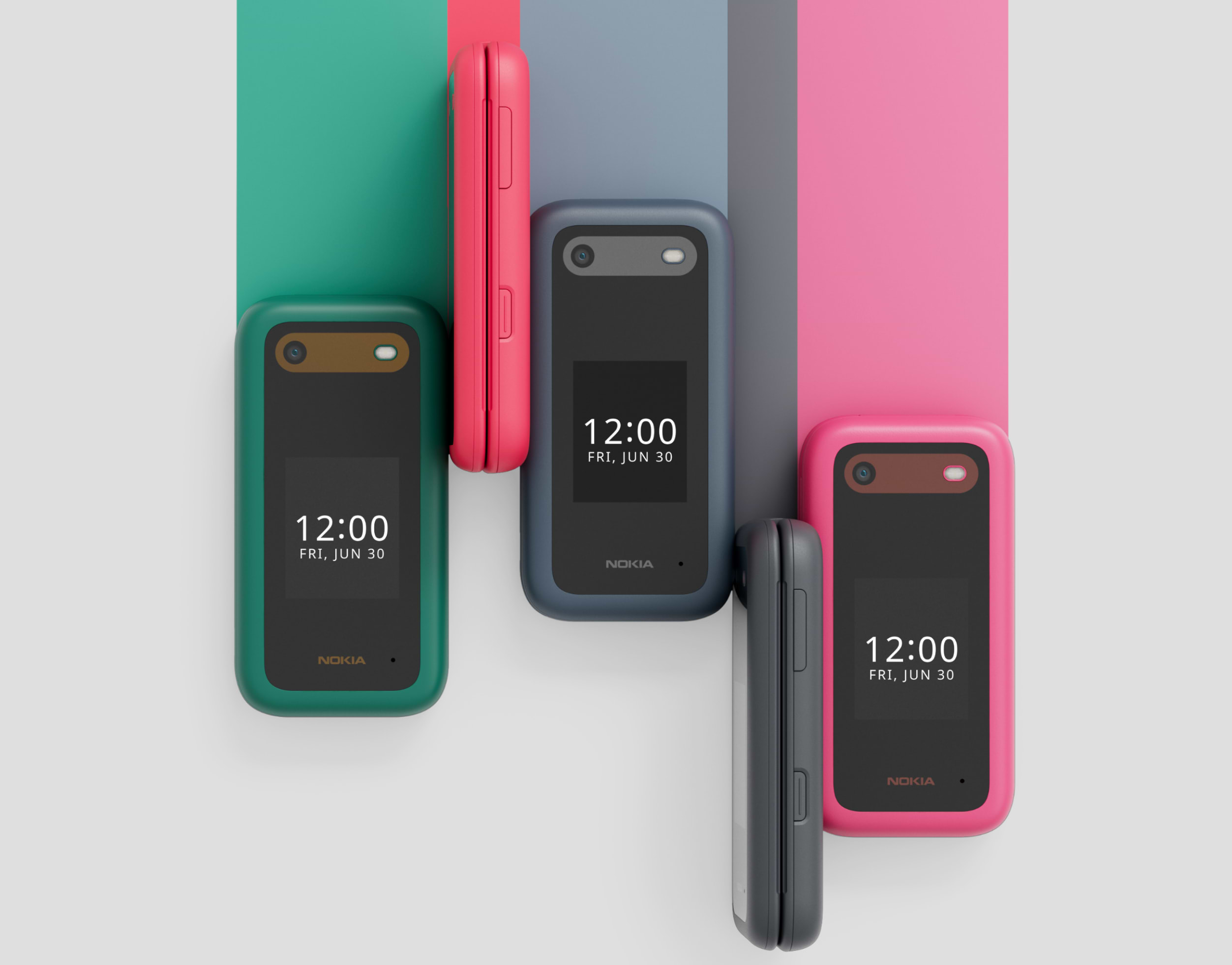 טלפון סלולרי Nokia 2660 Flip TA-1469 - צבע שחור שנה אחריות ע"י היבואן הרשמי