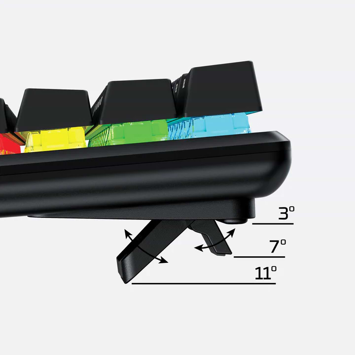 מקלדת גיימינג חוטית מכנית HyperX Alloy Origins 60 - צבע שחור שנתיים אחריות ע"י היבואן
