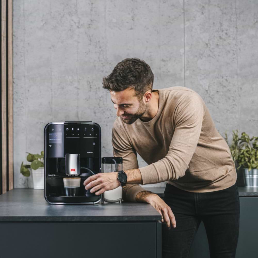 מכונת קפה אוטומטית Melitta Barista TS Smart - שחור שנה אחריות ע"י היבואן הרשמי
