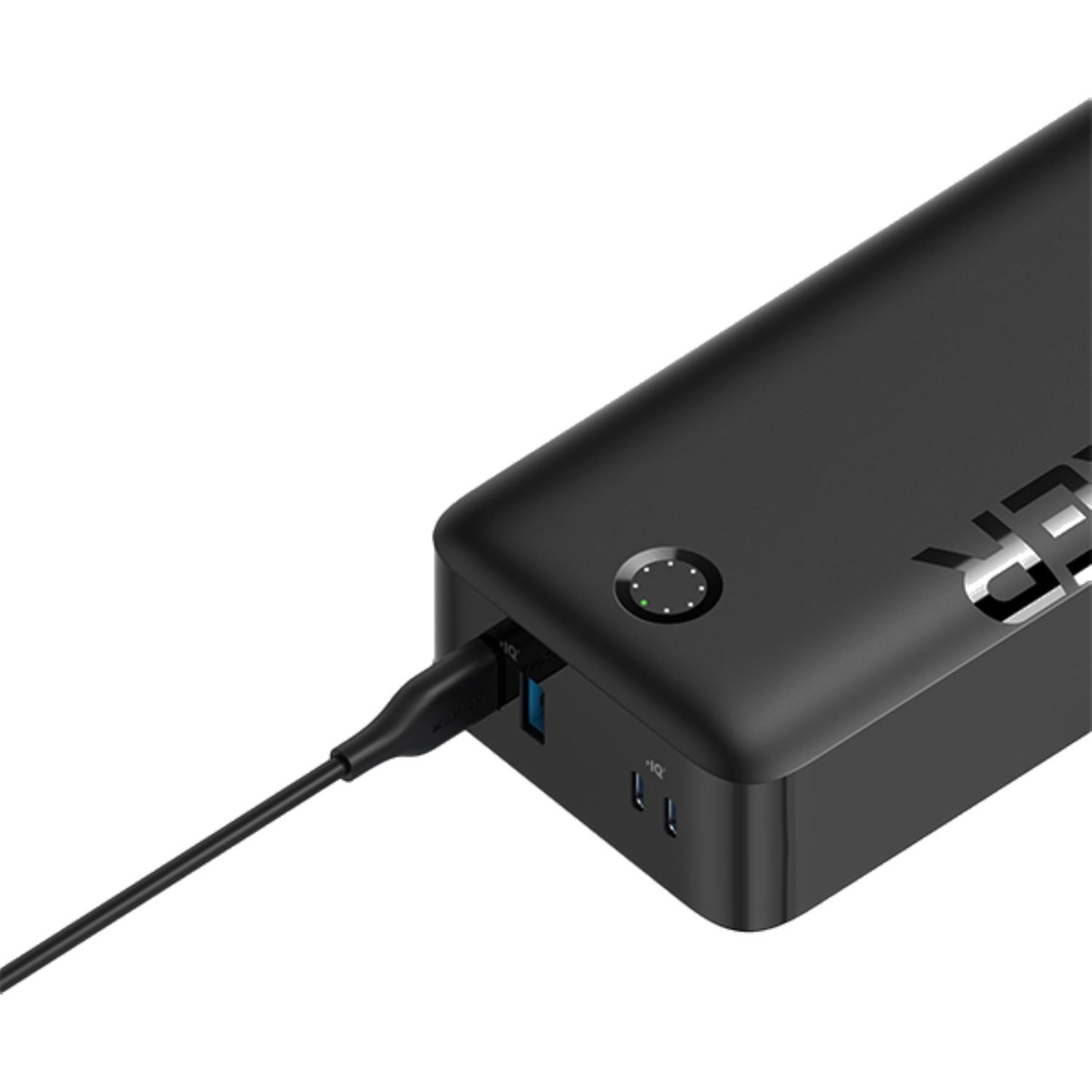 סוללת גיבוי Anker PowerCore 40,000mAh USB-C - צבע שחור שנה אחריות ע"י היבואן הרשמי