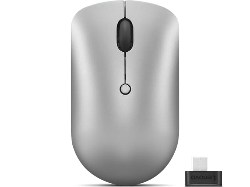 עכבר אלחוטי Lenovo 540 USB-C  - צבע שחור שנה אחריות ע"י יבואן הרשמי